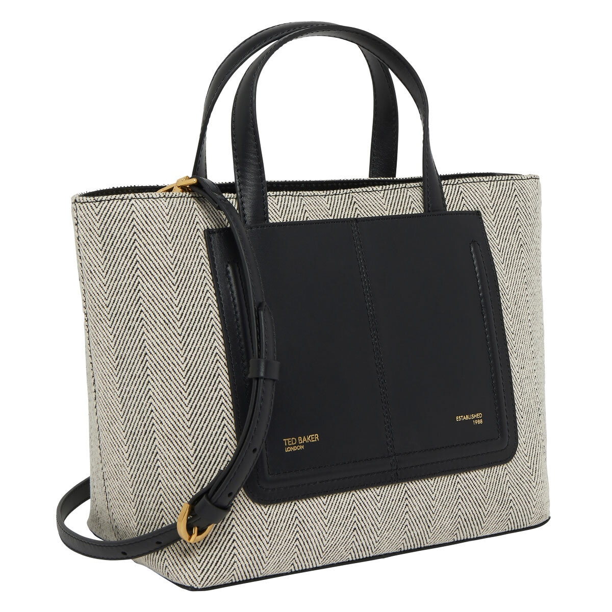 Ted Baker Nishal Canvas Tote