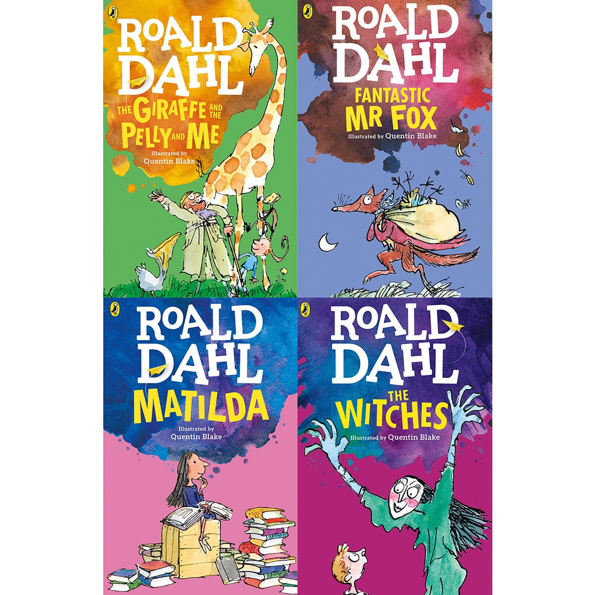 Roald Dahl Collection, 16 Book Box Set (7+ Years)