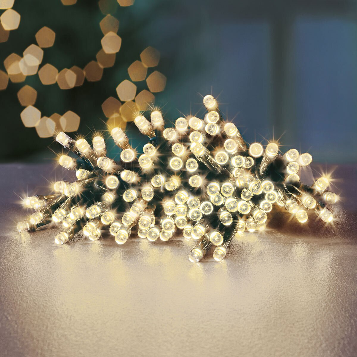 Premier Timelights 600 Warm White LED Battery Operated Li