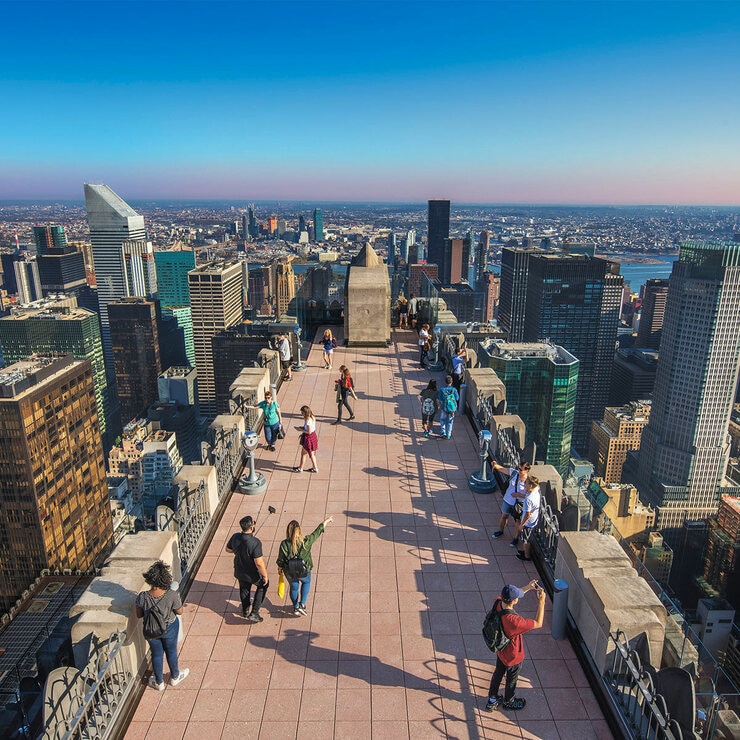 Go City New York Explorer Pass - Top of the Rock Observatory Go City New York Explorer Pass - Top of the Rock Observatory