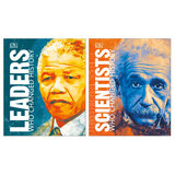 Front covers for Leaders and Scientists