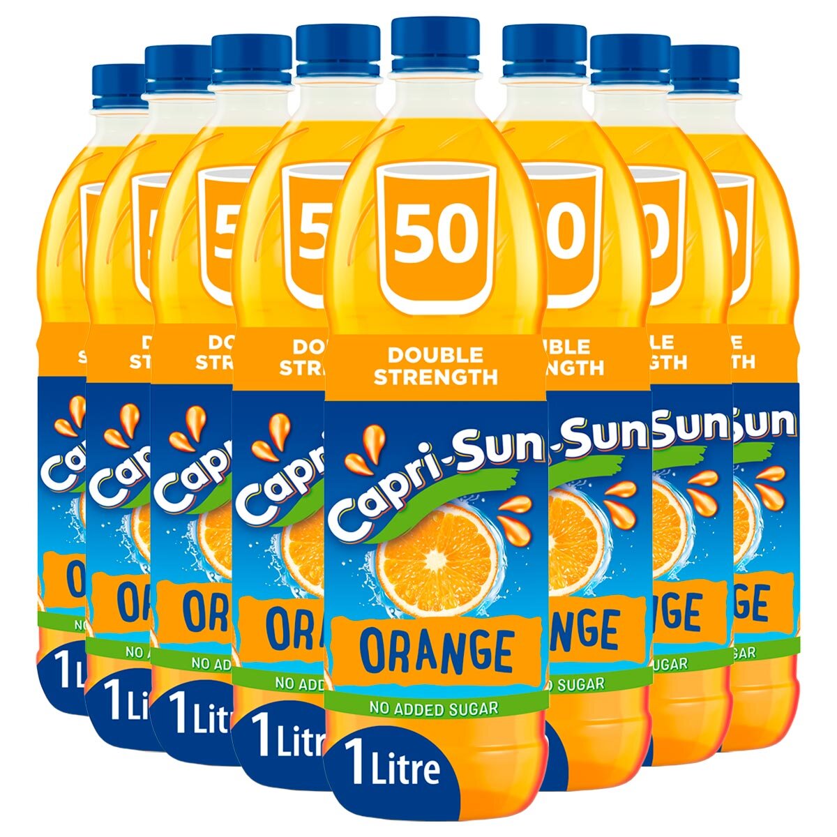 Capri Sun Multivitamin Orange Squash, 8 x 1L