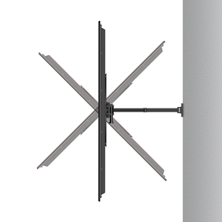 Sanus Simplicity 2255 Inch Full Motion TV Wall Mount, SMF218 Costco UK