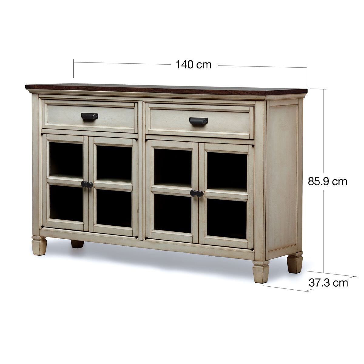 Pike & Main Conrad White Sideboard