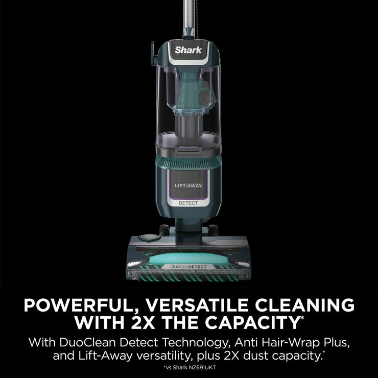 Shark Detect XL Pet Pro Corded Upright Vacuum powerful, versatile cleaning