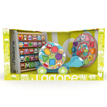 J'ADORE 3-in-1 Wooden Toys Gift Set Assortment (18 Months+)