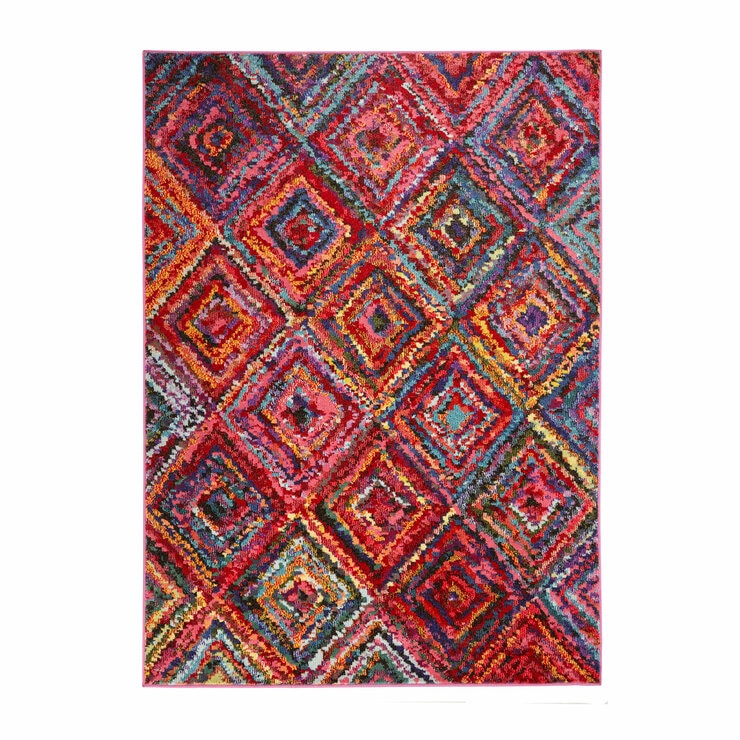 Concept Looms Carnaval Pink Rug in 3 Sizes