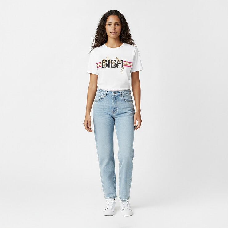 Biba Ladies Logo T-Shirt Biba Ladies Logo T-Shirt