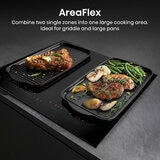 Hisense Hi6 HI6442BSCE 60cm Electric Induction Hob with Area Flex, in Black