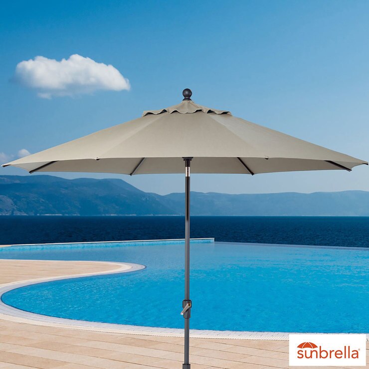 Activa Proshade 10ft 3 05m Aluminium Market Umbrella In 4 Colours Costco Uk Activa Proshade 10ft 3 05m Aluminium, Big Patio Umbrella Costco