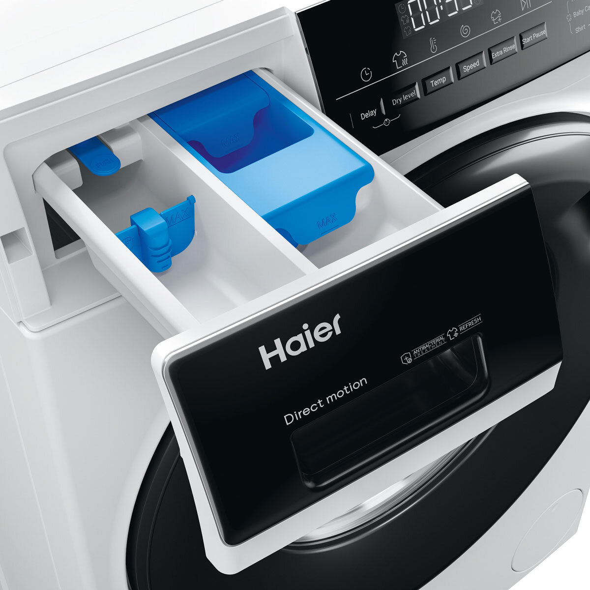 Haier Series 3 HWD100-B14939, 10/6kg 1400rpm Washer Dryer...
