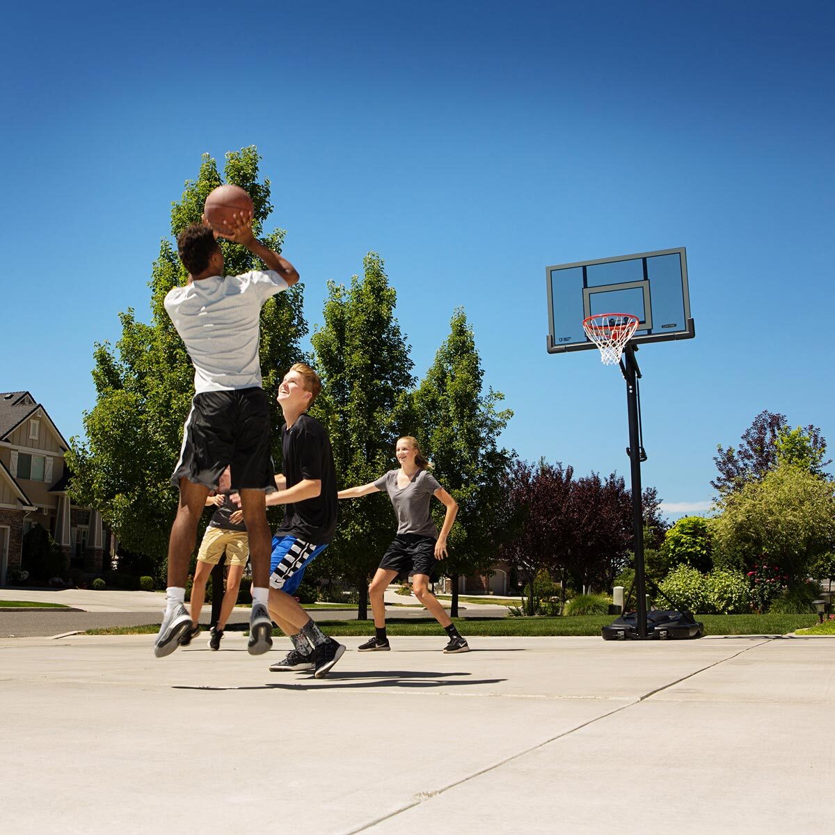 Lifetime 52 Inch (132cm) Portable Basketball Hoop Costco UK