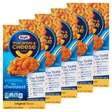 Kraft Macaroni & Cheese Dinner, 5 x 206g