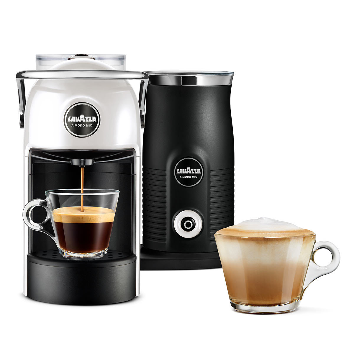 Lavazza Jolie&Milk Capsule Coffee Machine in White Costco UK