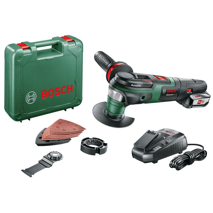 Bosch AdvancedMulti 18V Cordless MultiTool with Battery Pack (1 x 2