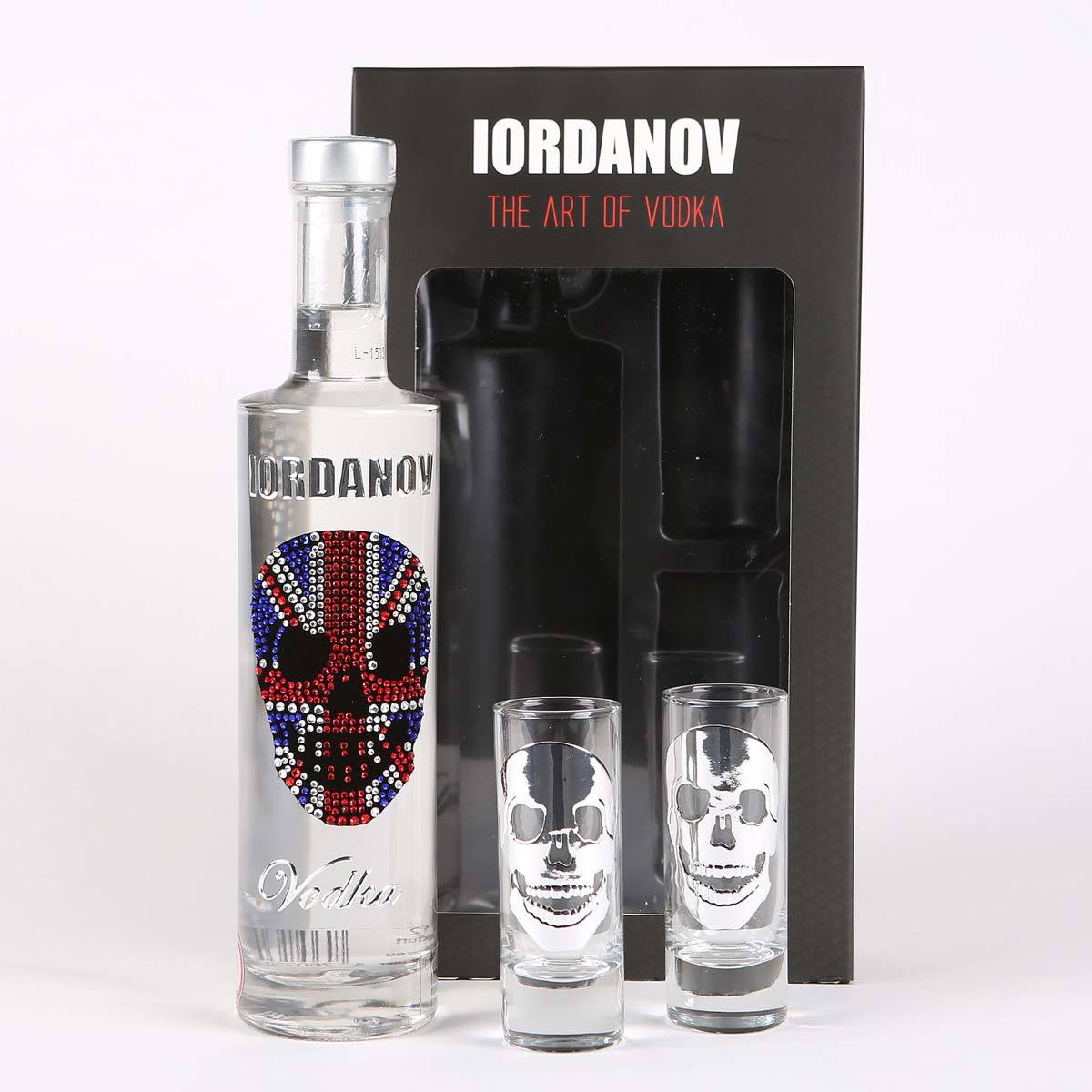 Iordanov Union Jack Vodka & Shot Glass Gift Pack 35cl