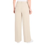 Dalia Ladies Pleated Crepe Wide Leg Pant