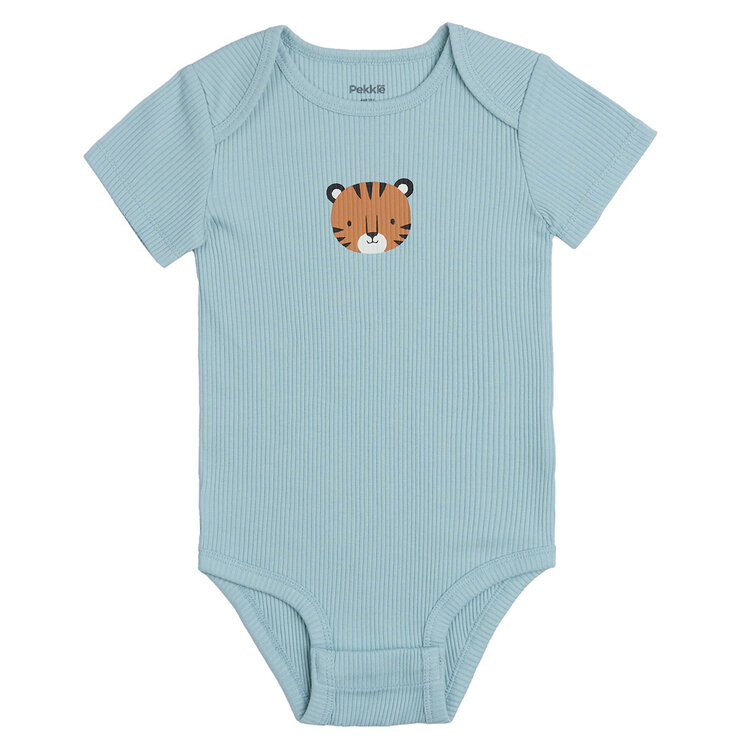 Pekkle 5 Piece Starter Set in Khaki, 6 Months