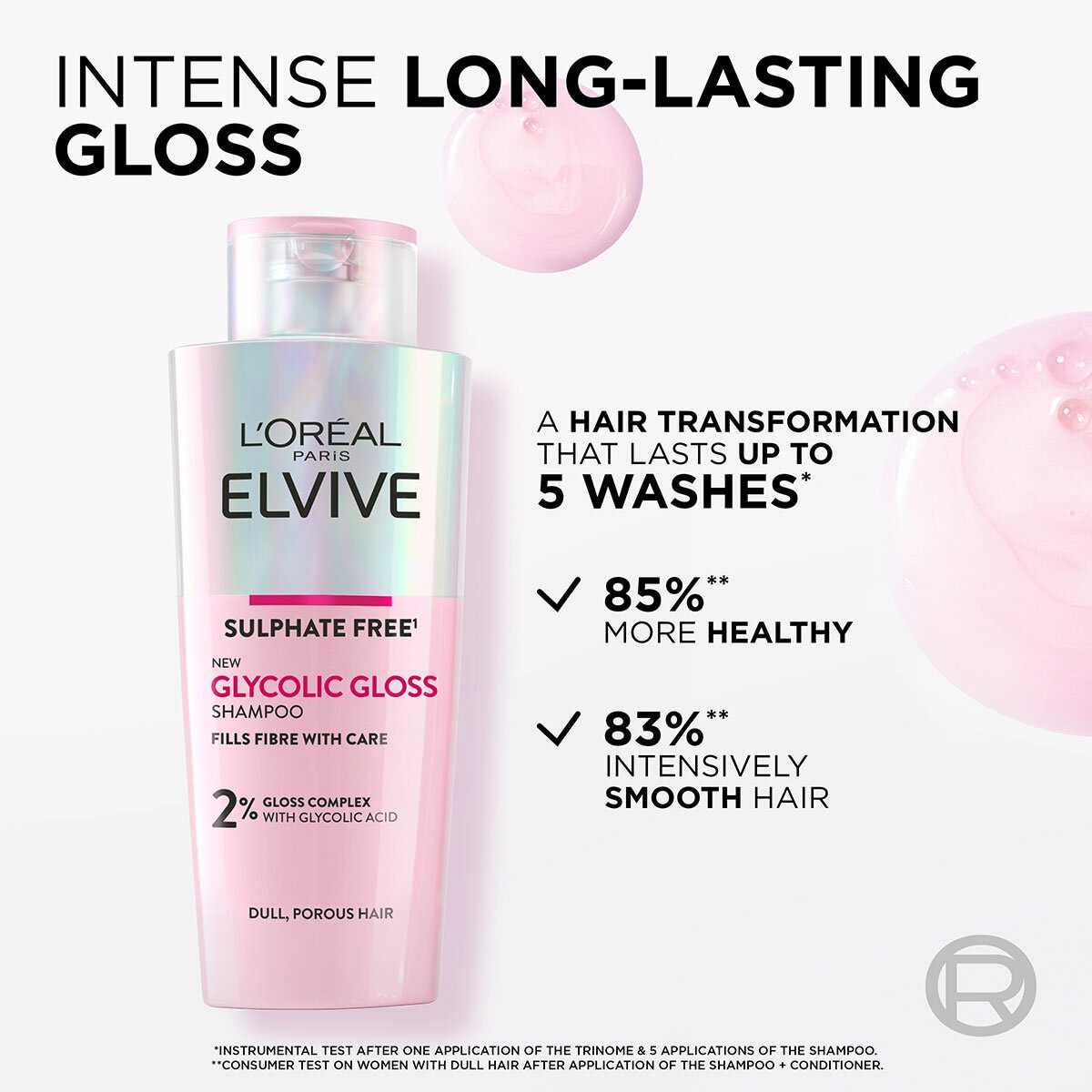 Image of elvive glycolic gloss shampoo Image of elvive glycolic gloss shampoo