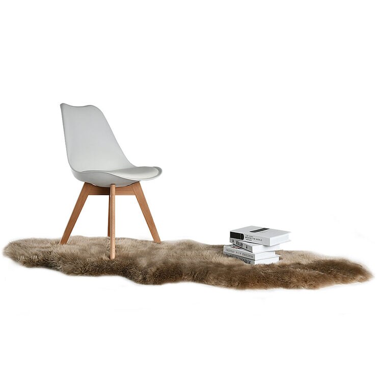 Windward 100 Sheepskin Double Sheepskin Rug in 3 Colours Costco UK