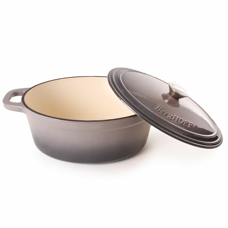 BergHOFF Neo Cast Iron Oval Casserole, 29cm/4.5L