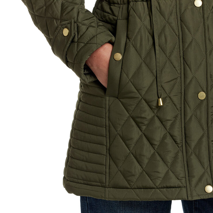 Weatherproof Women's Quilted Jacket in Olive