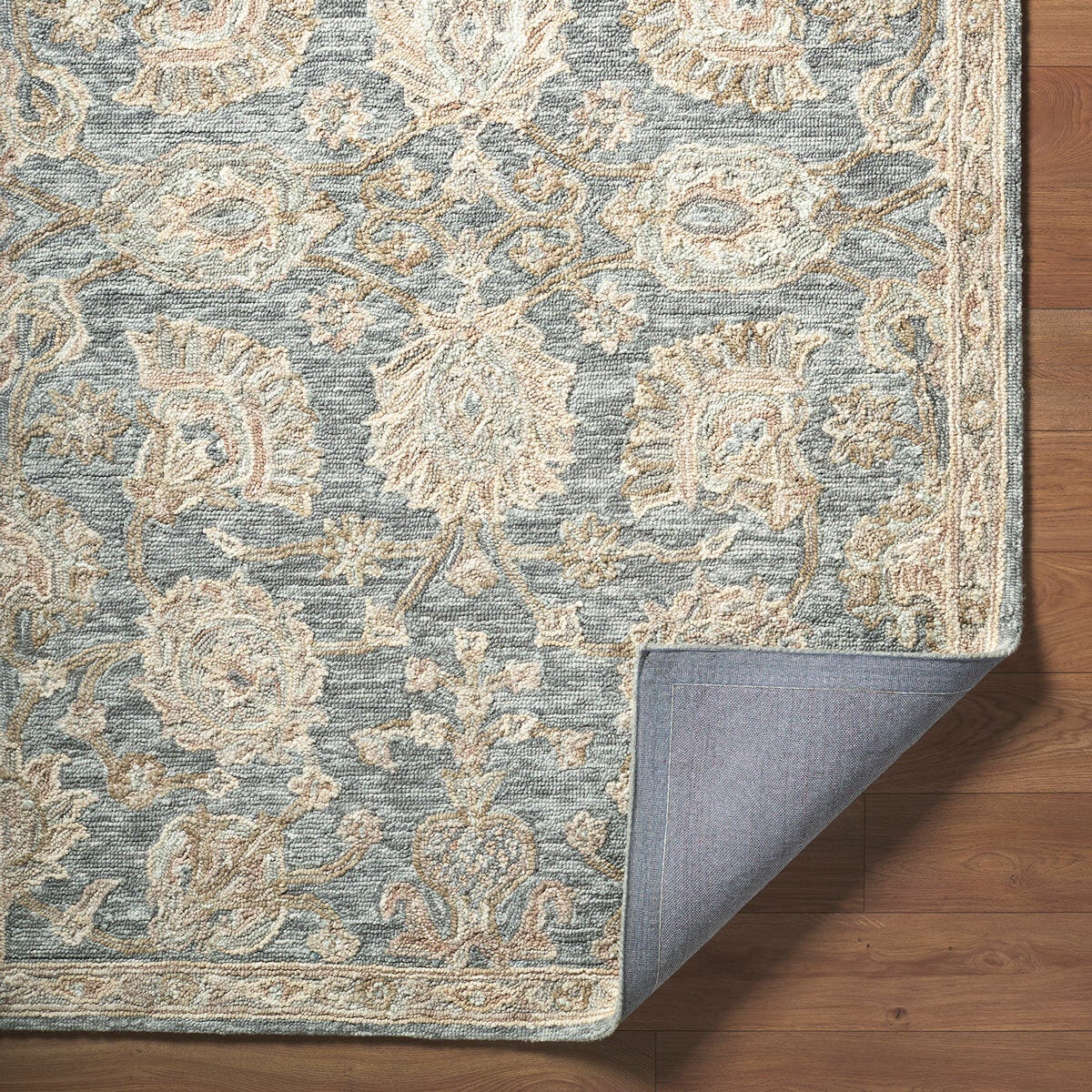 Livabliss Arnold Wool Grey Rug, In 2 Sizes