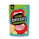 Cut out image of cheesies on white background