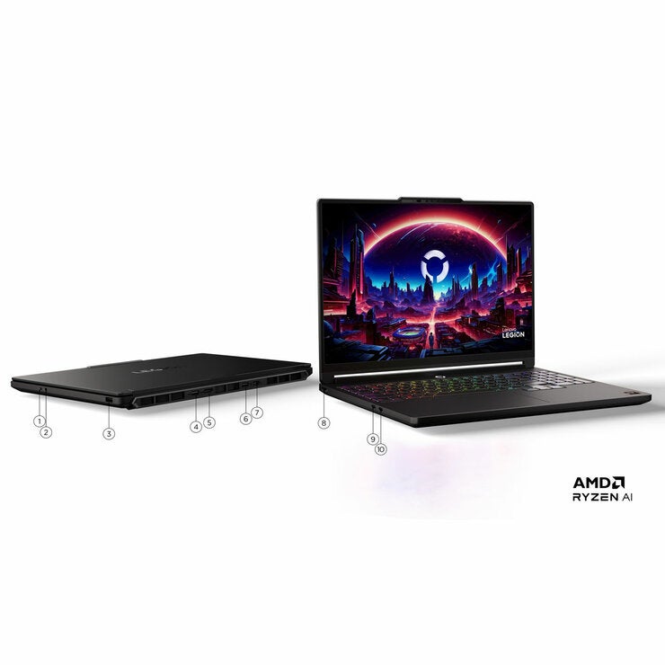 Lenovo Legion 5, Copilot+ PC, AMD Ryzen AI9, 16GB RAM, 1TB SSD, NVIDIA GeForce RTX 5070,15.3inch, Gaming LTP