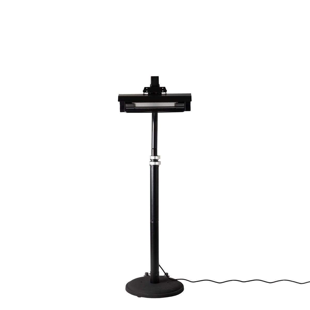 Heater at smallest extension