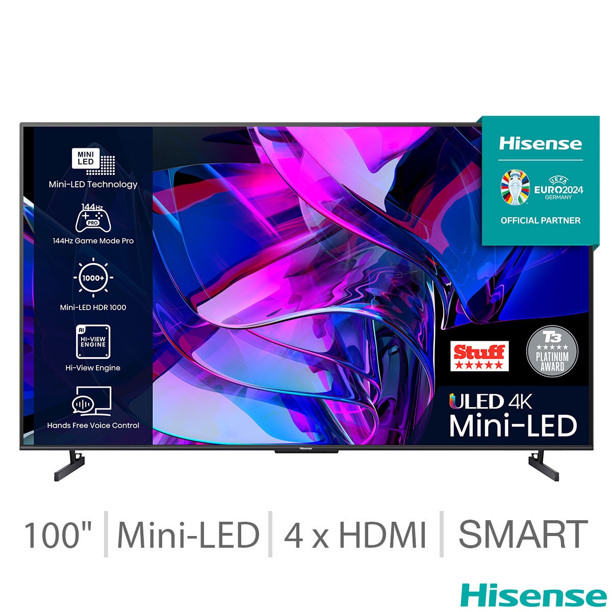 Hisense - 55 Class U7 Series ULED Mini-LED 4K UHD Smart Google TV