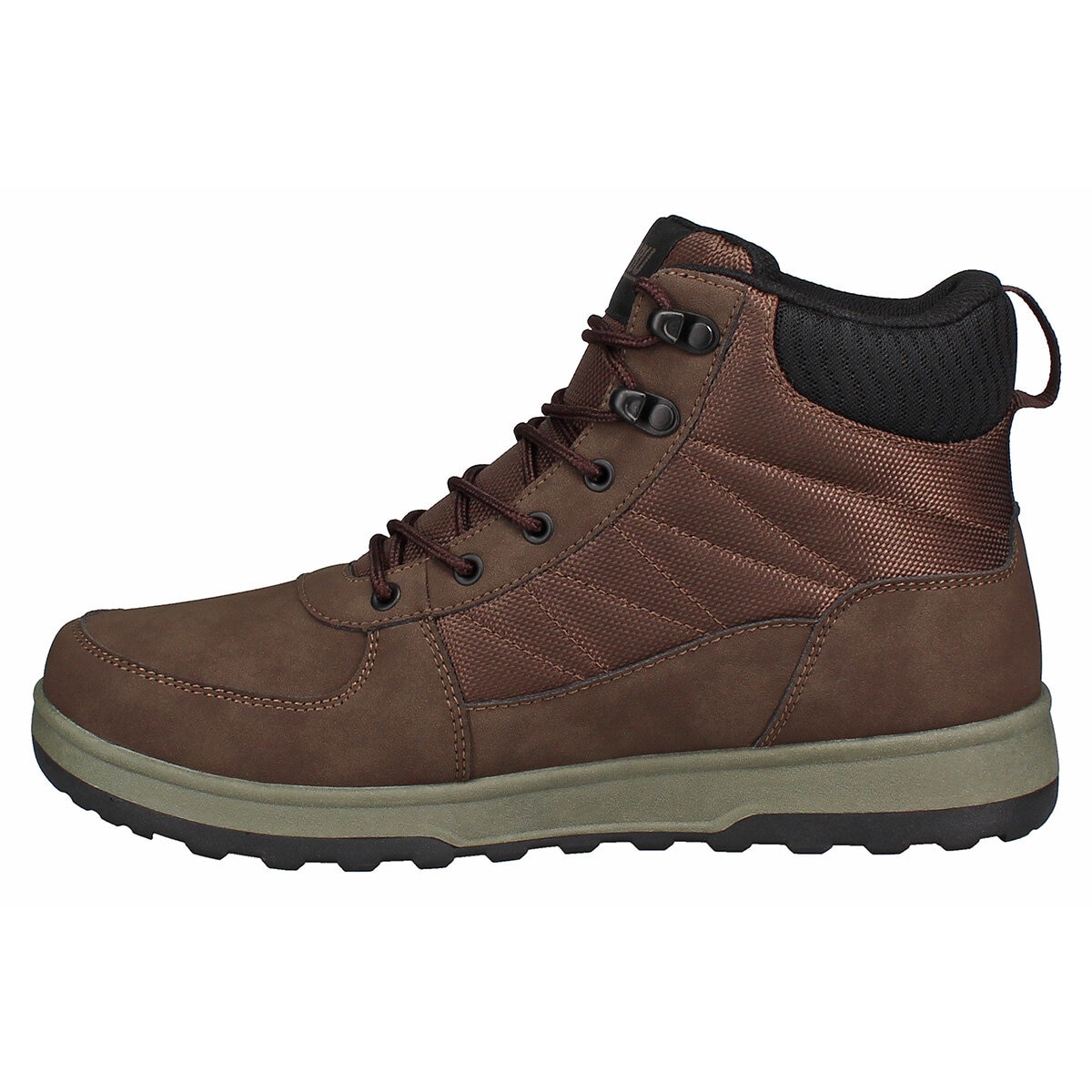 Khombu Mens Sneaker Boot in Brown, Size 11