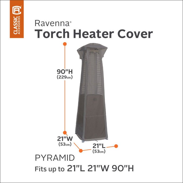 Classic Accessories Ravenna Pyramid Torch Heater Cover Costco Uk Classic Accessories Ravenna Pyramid, Costco Patio Heaters Uk