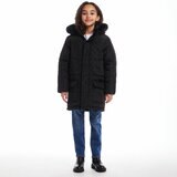 Andy & Evan Girls Back to School/Weekend Parka in Black