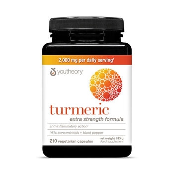 Youtheory Strong Turmeric Advanced, 210 Count