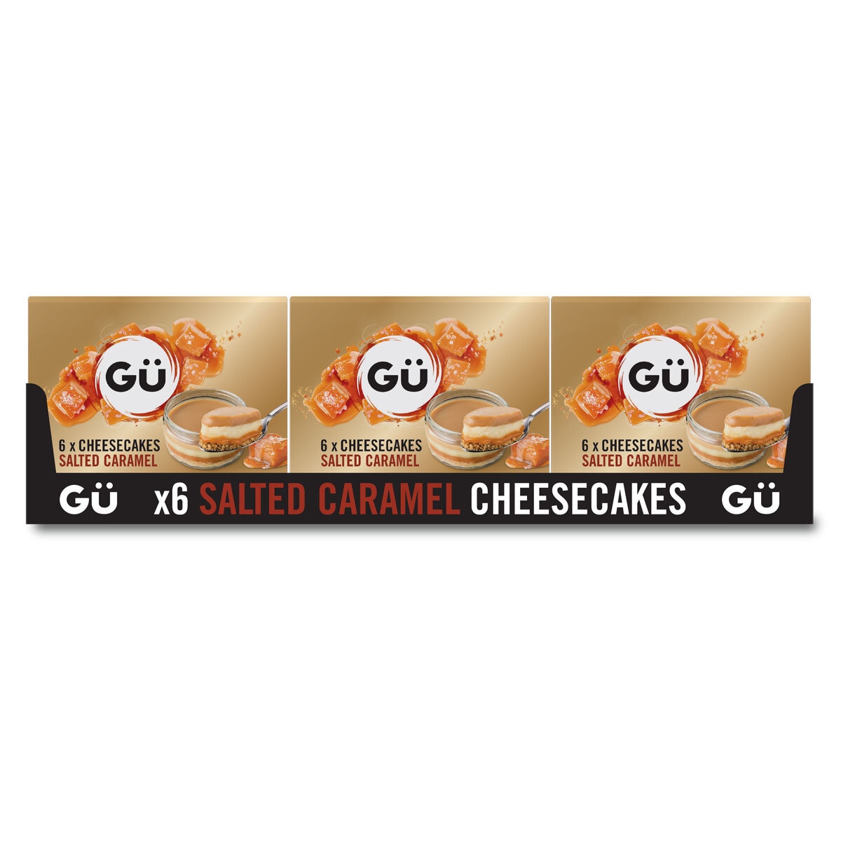 Gu Salted Caramel Cheesecakes Front Image