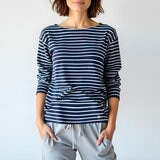 Penguin Women's Bretton 3/4 Top in Navy