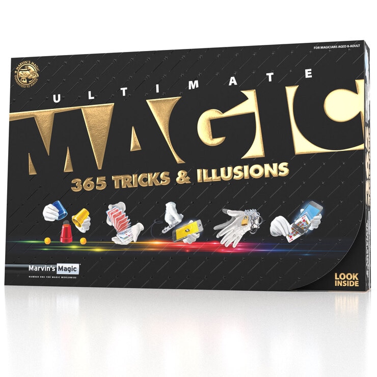 Marvins Magic Ultimate Magic 365 Tricks & Illusions Set (8+ Years