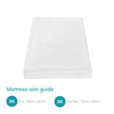 Tutti Bambini Sprung Cot Mattress in 2 Sizes