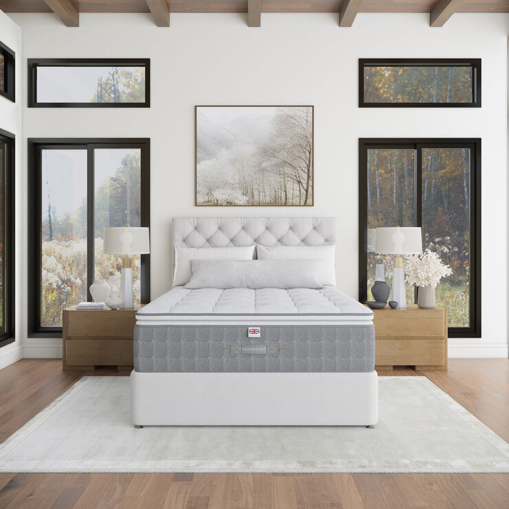 Millbrook Natural Luxury 5000 Pillowtop Mattress, 2 Firmness Ratings in 5 Sizes