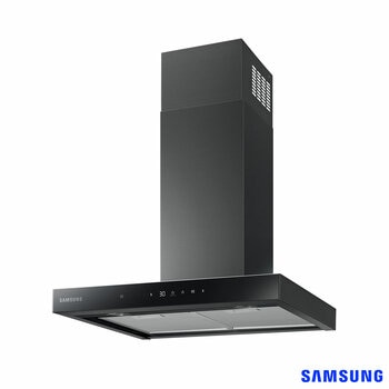 Samsung NK24C5703TM 60cm Integrated Chimney Cooker Hood, A Rated in Black