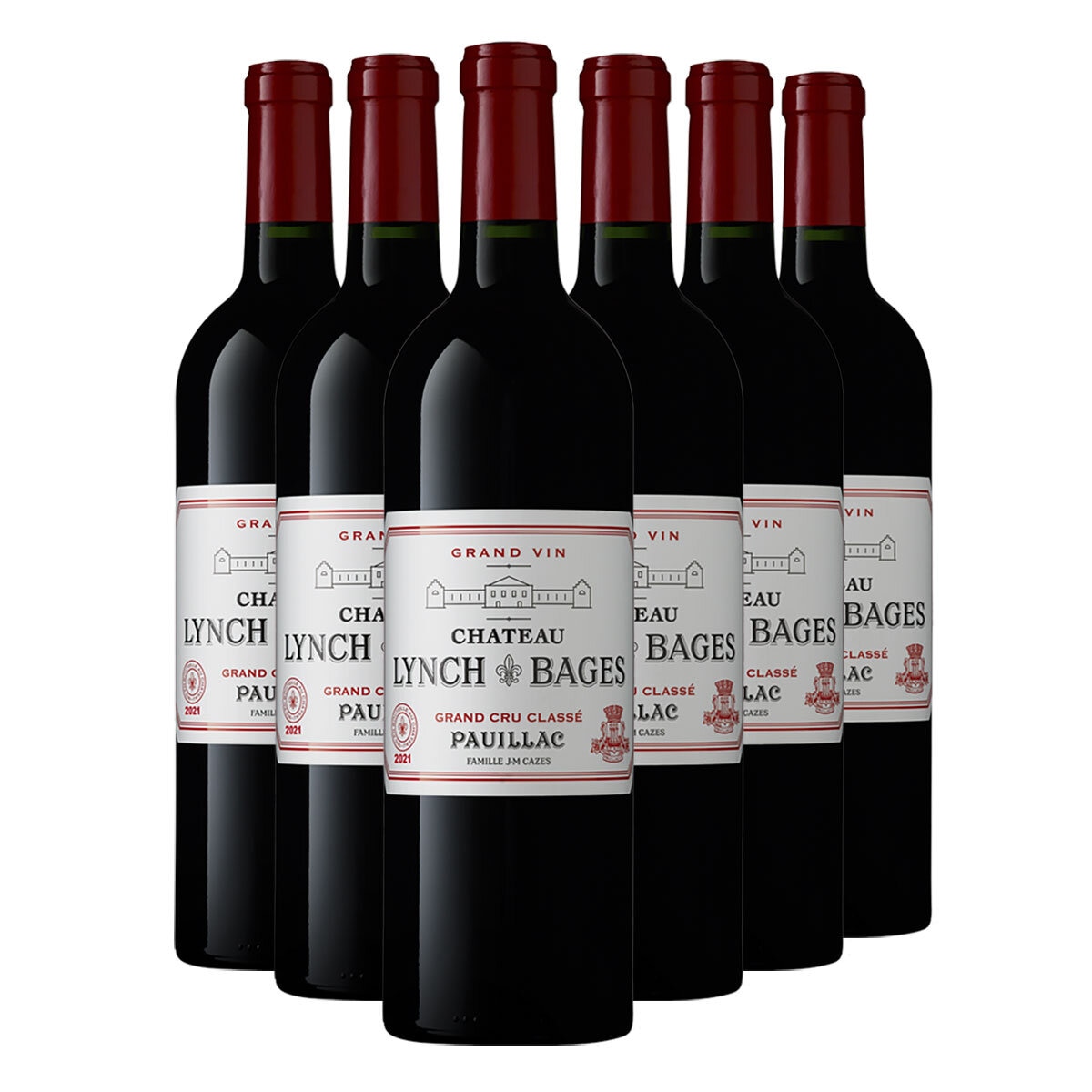 Chateau Lynch Bages Pauillac GCC 2021, 6 x 75cl