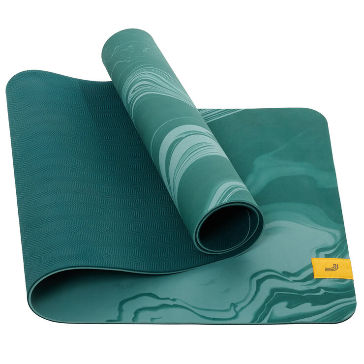 Lole Yoga Mat in Dark Teal Marble Lole Yoga Mat in Dark Teal Marble