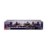 Burago 1:43 Scale Highly Detailed Formula One Cars: Red Bull 6 Pack (3+ Years)