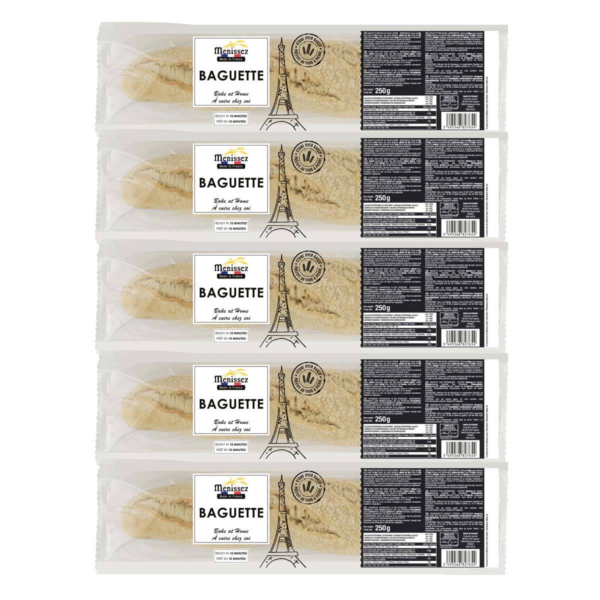 Menissez Sourdough Baguette, 5 Pack Costco UK