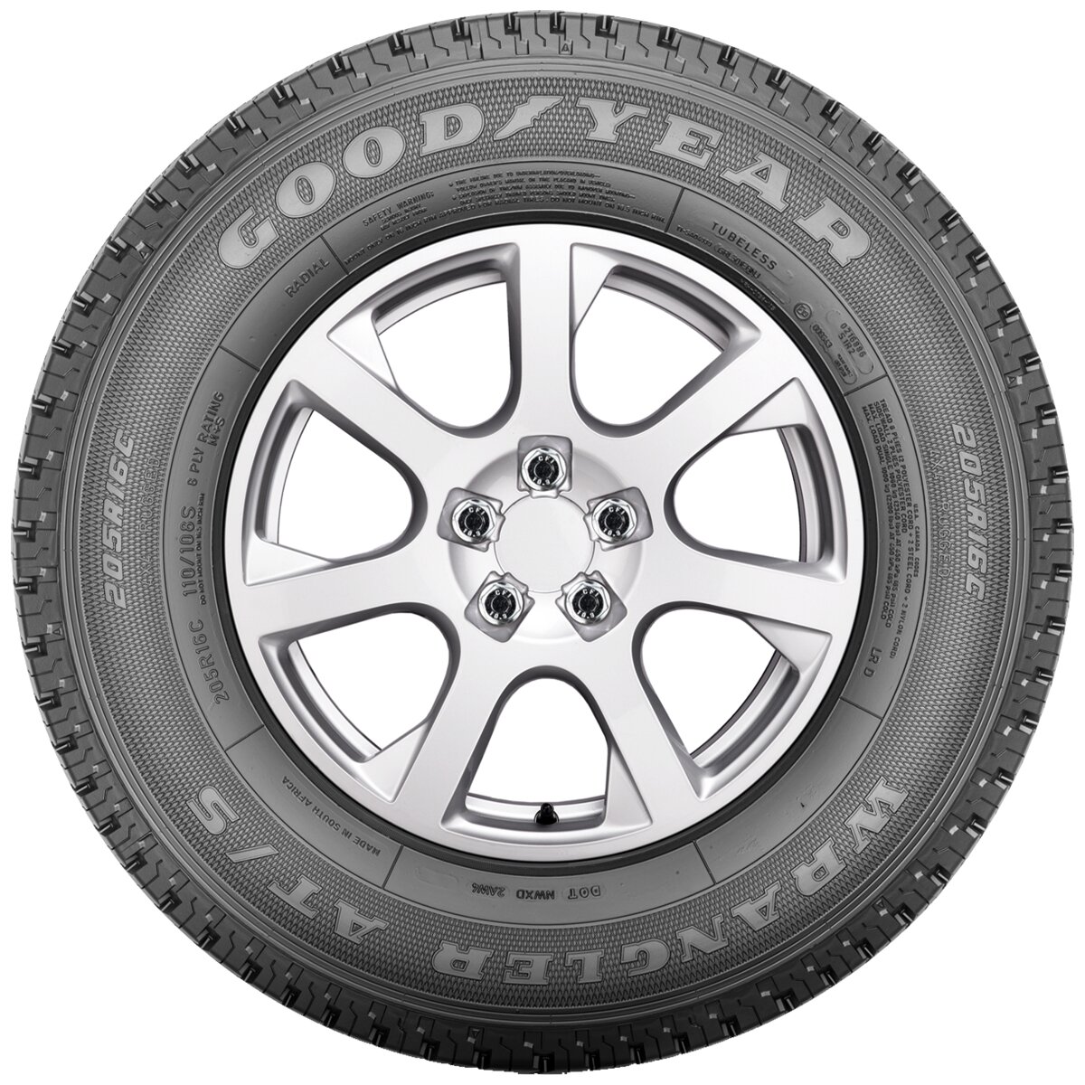 Goodyear 205 R16 (110/108) S WRANGLER AT/S