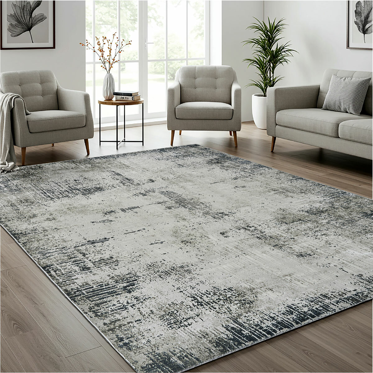 Gertmenian Divina Area Rug in 4 Designs, 200 x 274 cm