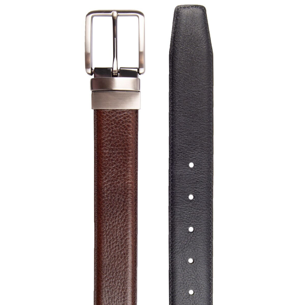 Kirkland Signature Reversible Italian Leather Belt, Size 38 Costco UK