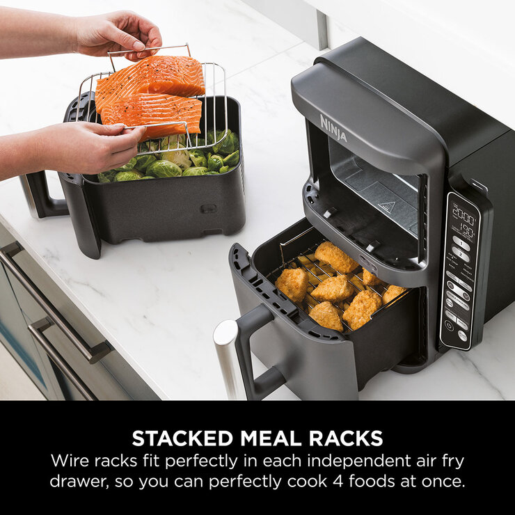 Ninja Double Stacked Air Fryer Lifestyle Image