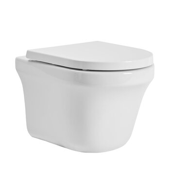 Tavistock Aston Toilet with Wall Hung Pan and Seat